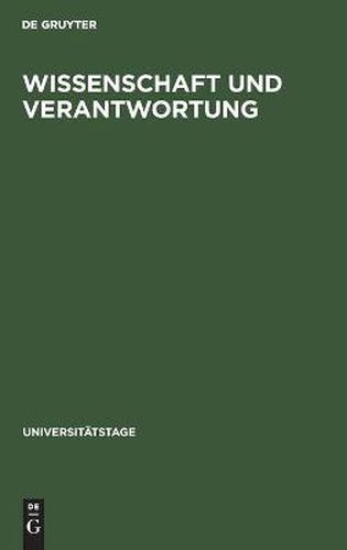 Cover image for Wissenschaft Und Verantwortung