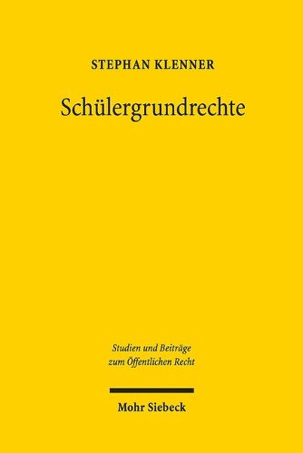 Cover image for Schuelergrundrechte