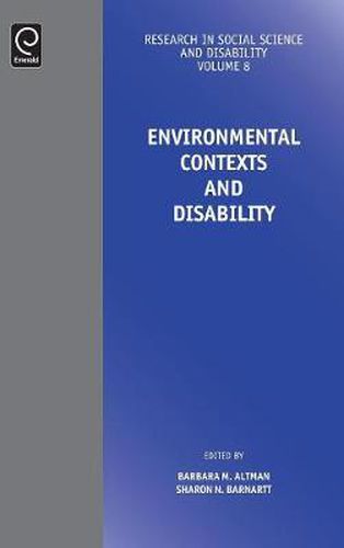 Cover image for Environmental Contexts and Disability