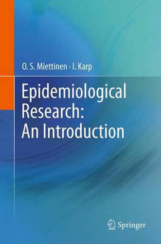 Cover image for Epidemiological Research: An Introduction