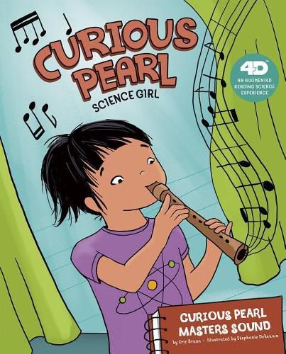 Cover image for Curious Pearl Masters Sound: 4D An Augmented Reading Science Experience