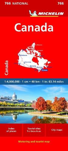 Cover image for Michelin Canada Map # 766