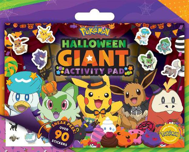 Cover image for Pokemon: Halloween Giant Activity Pad