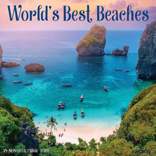 Cover image for World's Best Beaches 2026 Wall Calendar