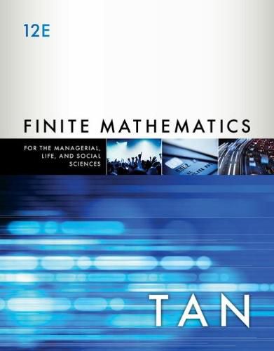 Cover image for Finite Mathematics for the Managerial, Life, and Social Sciences: An Applied Approach