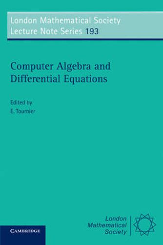 Cover image for Computer Algebra and Differential Equations