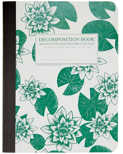 Cover image for Decomposition Notebook Lily Pads