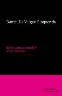 Cover image for Dante: De vulgari eloquentia