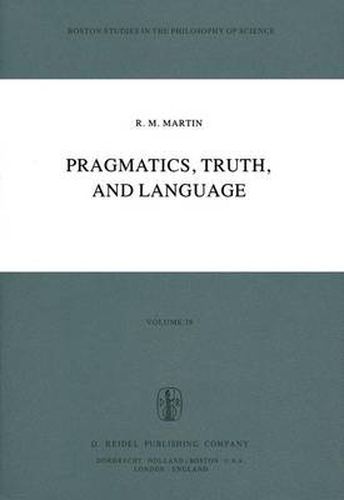 Cover image for Pragmatics, Truth, and Language