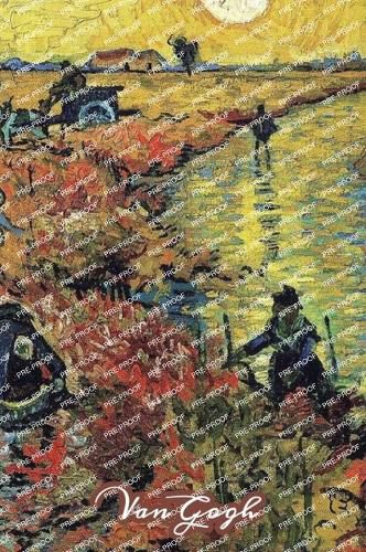 Cover image for The Red Vineyard Van Gogh Note Book