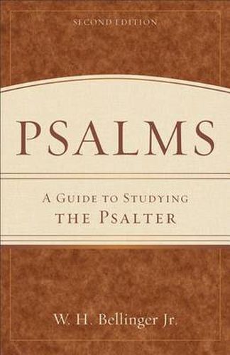 Cover image for Psalms - A Guide to Studying the Psalter