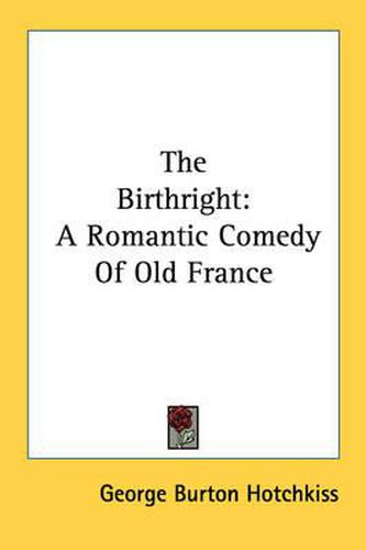 Cover image for The Birthright: A Romantic Comedy of Old France
