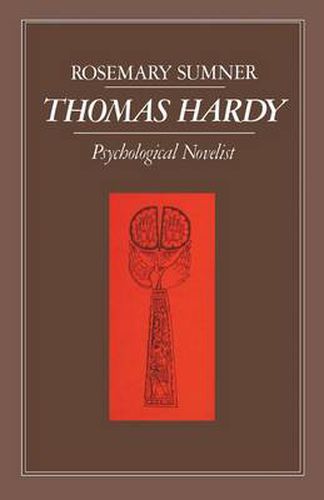 Cover image for Thomas Hardy: Psychological Novelist