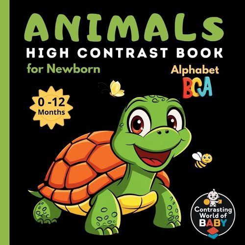 Cover image for Animals Alphabet ABC High Contrast