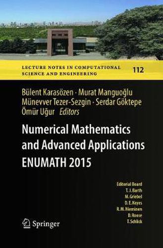 Cover image for Numerical Mathematics and Advanced Applications  ENUMATH 2015