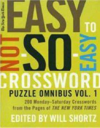 Cover image for Easy to Not So Easy Crosswords