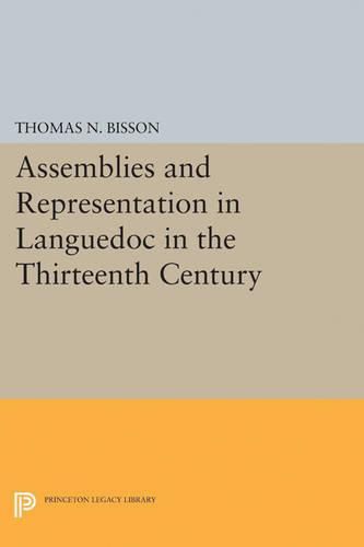 Cover image for Assemblies and Representation in Languedoc in the Thirteenth Century