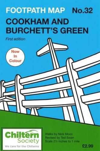 Cover image for Footpath Map No. 32 Cookham and Burchett's Green