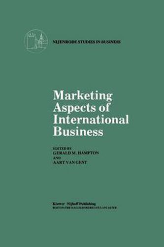 Cover image for Marketing Aspects of International Business