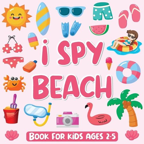 I Spy Beach Book for Kids Ages 2-5