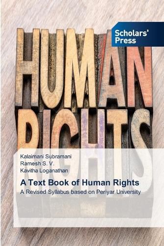 Cover image for A Text Book of Human Rights
