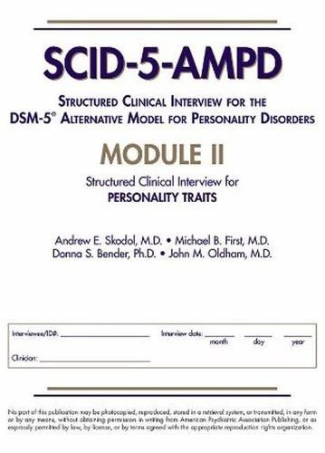 Structured Clinical Interview for the DSM-5 (R) Alternative Model for Personality Disorders (SCID-5-AMPD) Module II: Personality Traits