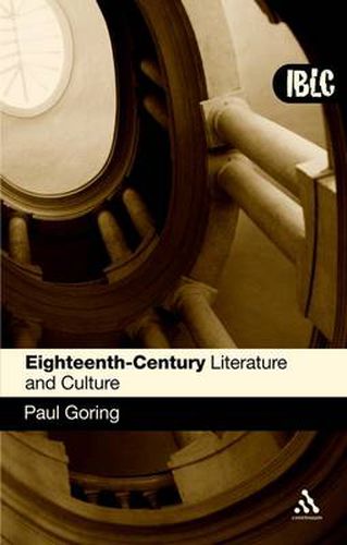 Cover image for Eighteenth-Century Literature and Culture