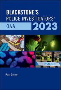 Cover image for Blackstone's Police Investigators' Q&A 2023