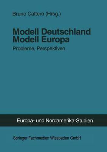 Cover image for Modell Deutschland -- Modell Europa: Probleme, Perspektiven