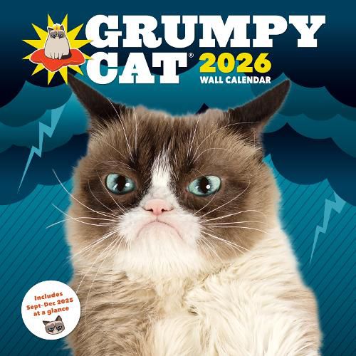 Cover image for Grumpy Cat 2026 Wall Calendar