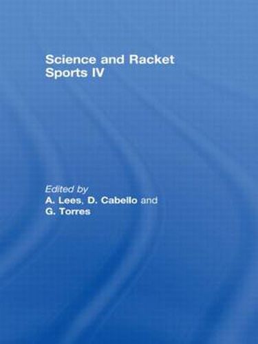 Cover image for Science and Racket Sports IV