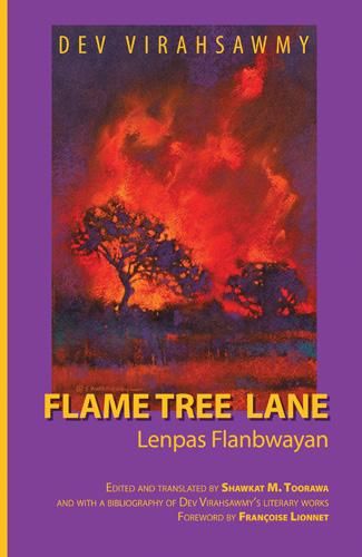 Cover image for Flame Tree Lane: Lenpas Flanbwayan