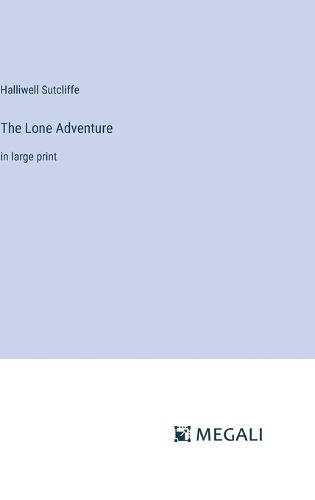 Cover image for The Lone Adventure