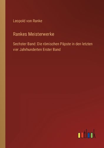 Cover image for Rankes Meisterwerke