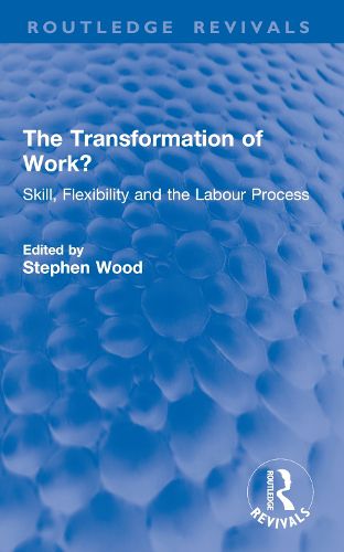 Cover image for The Transformation of Work?