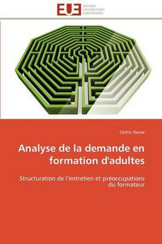 Cover image for Analyse de La Demande En Formation D'Adultes