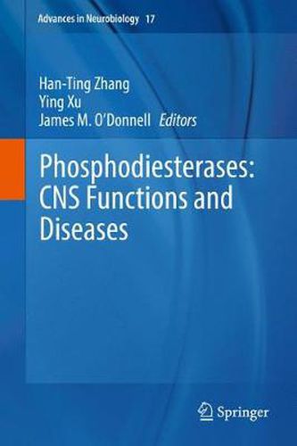 Cover image for Phosphodiesterases: CNS Functions and Diseases