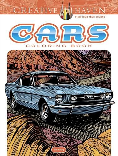 Cover image for Creative Haven Cars Coloring Book