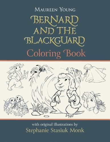 Cover image for Bernard and the Blackguard Coloring Book