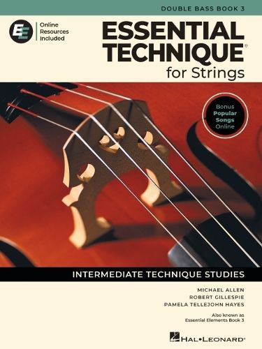 Cover image for Essential Technique for Strings - Double Bass Bk 3