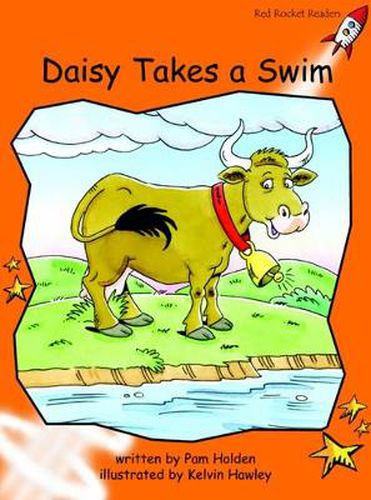 Cover image for Red Rocket Readers: Fluency Level 1 Fiction Set B: Daisy Takes a Swim (Reading Level 16/F&P Level I)