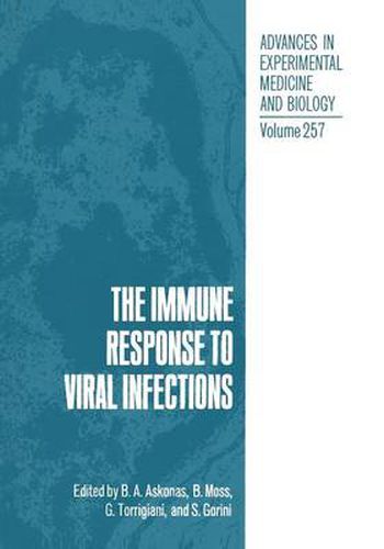 Cover image for The Immune Response to Viral Infections