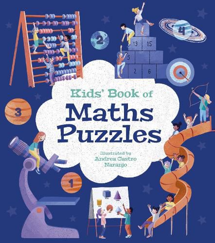 Cover image for Kids' Book of Maths Puzzles