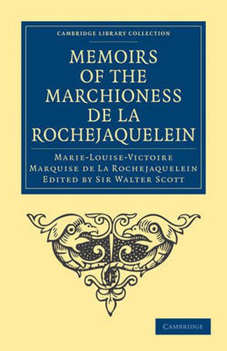 Cover image for Memoirs of the Marchioness de La Rochejaquelein