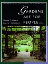 Cover image for Gardens Are For People, Third edition