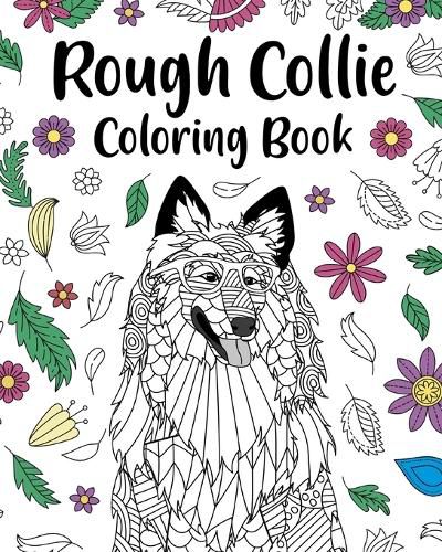 Cover image for Rough Collie Coloring Book