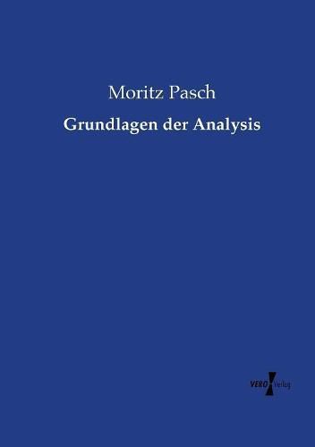 Cover image for Grundlagen der Analysis