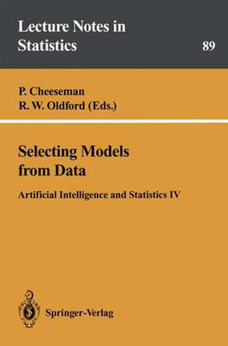 Cover image for Selecting Models from Data: Artificial Intelligence and Statistics IV