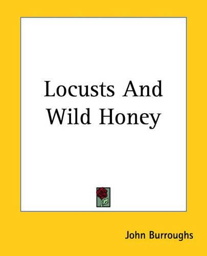 Cover image for Locusts And Wild Honey