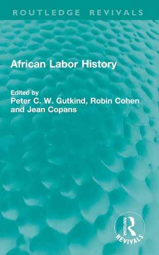 Cover image for African Labor History